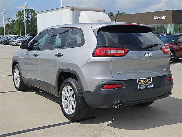 used 2015 Jeep Cherokee car, priced at $14,999