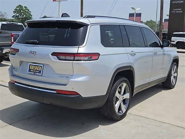 used 2021 Jeep Grand Cherokee L car, priced at $24,986