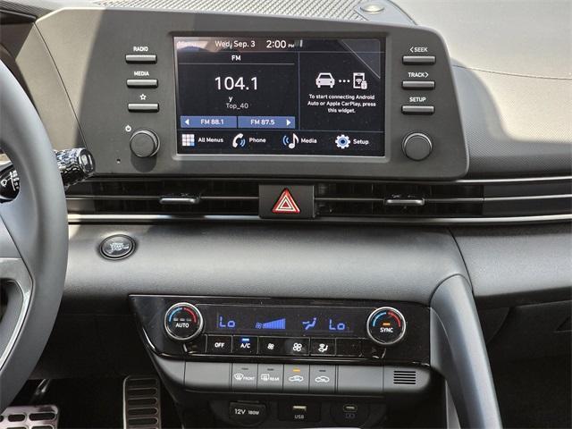 new 2025 Hyundai Elantra car, priced at $23,800