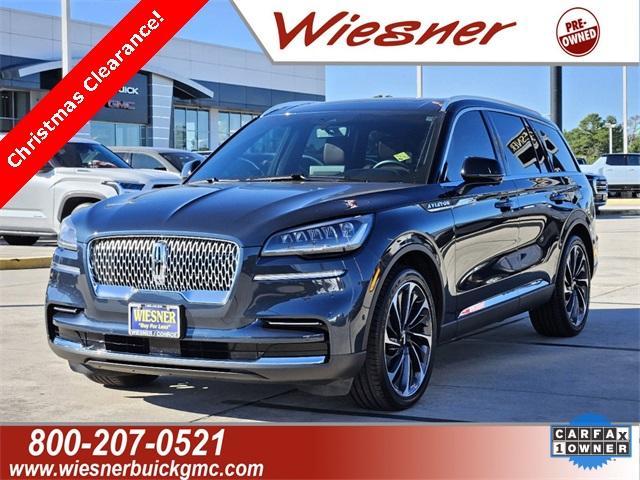 used 2024 Lincoln Aviator car, priced at $57,480