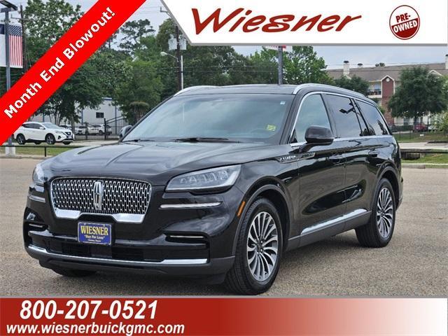 used 2022 Lincoln Aviator car, priced at $46,486