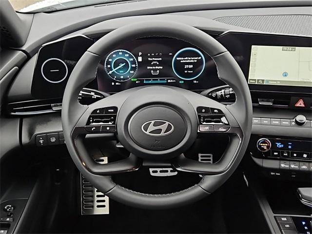 new 2025 Hyundai Elantra HEV car, priced at $29,190