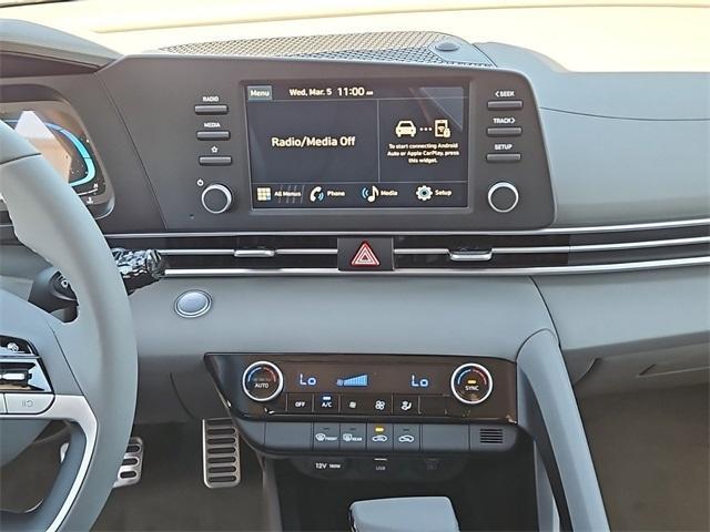 new 2025 Hyundai Elantra car, priced at $23,625