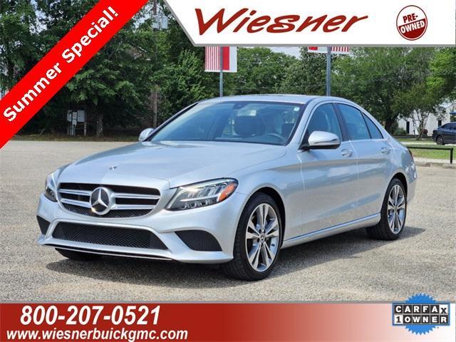 used 2020 Mercedes-Benz C-Class car, priced at $27,984