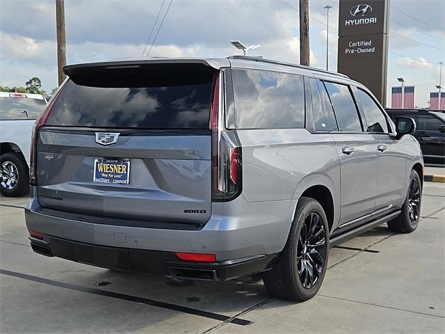 used 2022 Cadillac Escalade ESV car, priced at $84,488