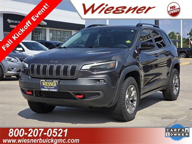 used 2022 Jeep Cherokee car, priced at $25,488