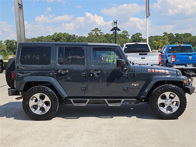 used 2016 Jeep Wrangler Unlimited car, priced at $16,484