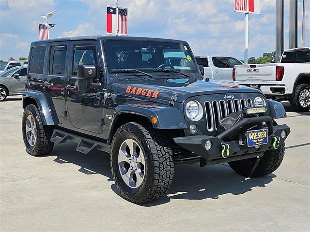 used 2016 Jeep Wrangler Unlimited car, priced at $16,484