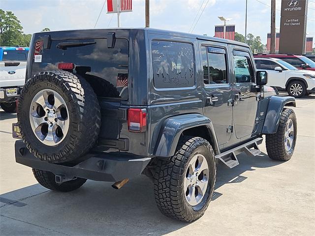 used 2016 Jeep Wrangler Unlimited car, priced at $16,484