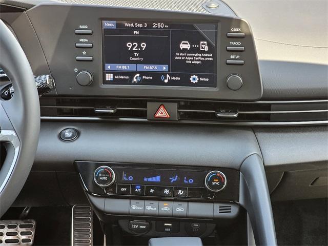 new 2025 Hyundai Elantra car, priced at $24,910