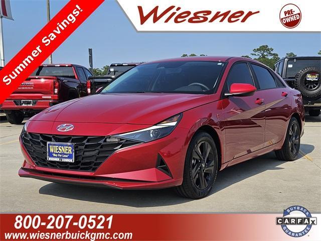 used 2022 Hyundai ELANTRA HEV car, priced at $19,486