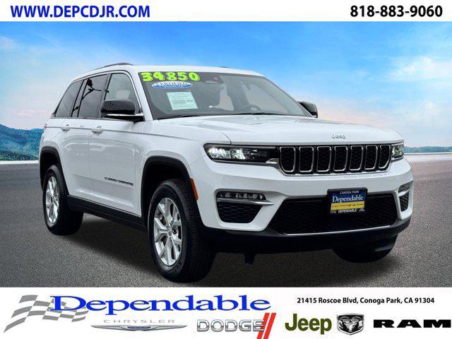 used 2023 Jeep Grand Cherokee car, priced at $33,877
