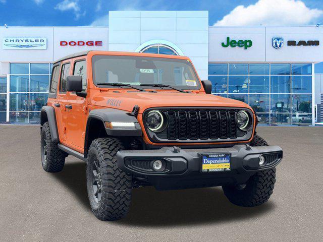 new 2025 Jeep Wrangler 4xe car, priced at $60,800