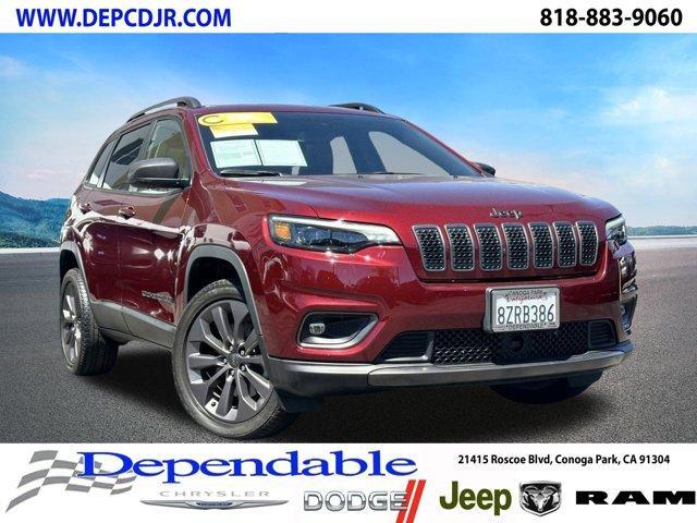 used 2021 Jeep Cherokee car, priced at $24,885