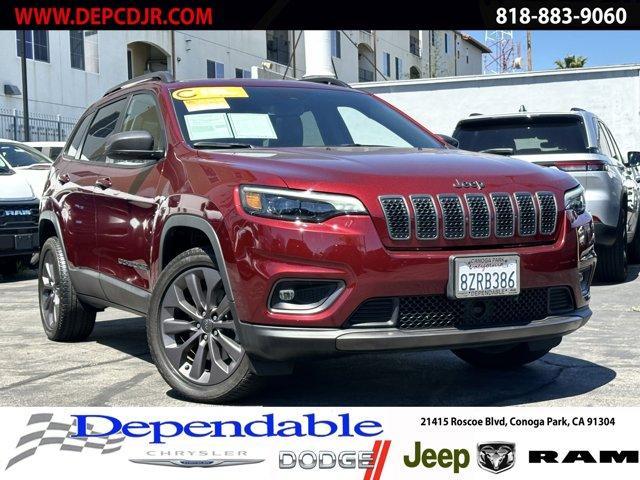used 2021 Jeep Cherokee car, priced at $25,590