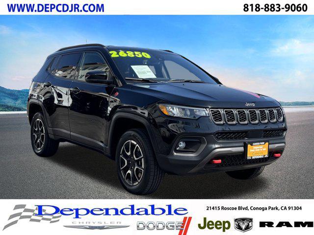 used 2024 Jeep Compass car, priced at $25,777