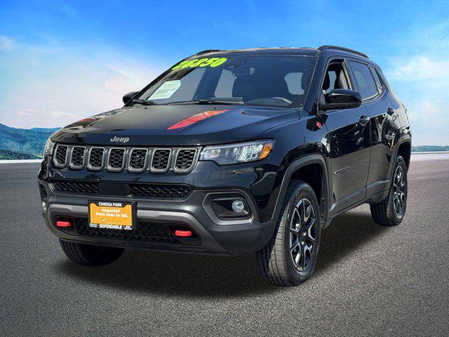 used 2024 Jeep Compass car, priced at $25,777