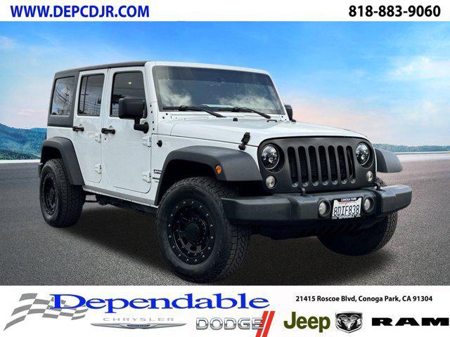 used 2018 Jeep Wrangler JK Unlimited car, priced at $25,777