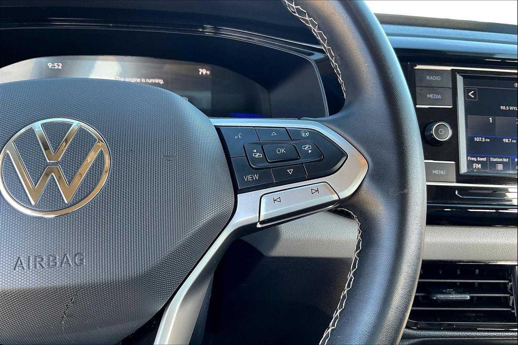 used 2024 Volkswagen Taos car, priced at $18,573