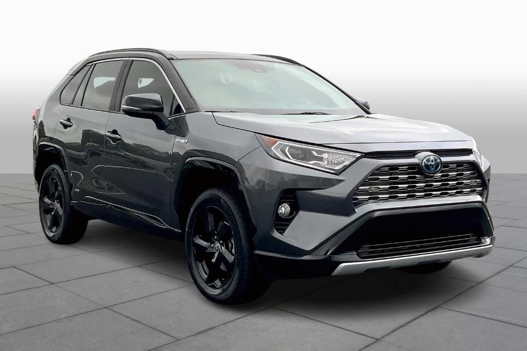 used 2021 Toyota RAV4 Hybrid car, priced at $30,800