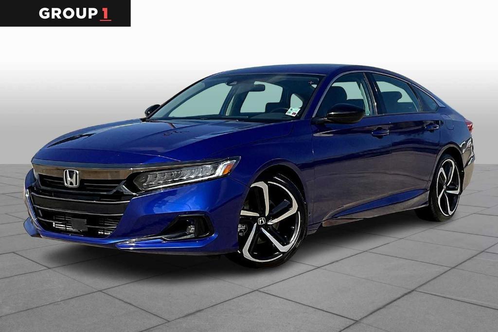 used 2021 Honda Accord car, priced at $25,713