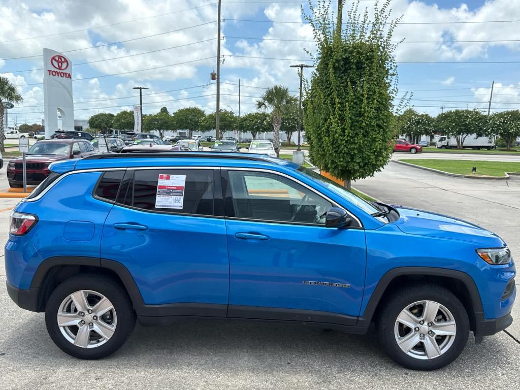 used 2022 Jeep Compass car, priced at $21,335