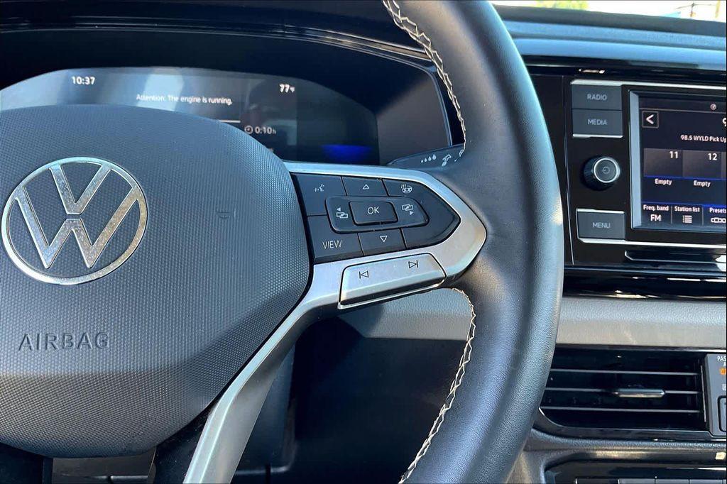 used 2024 Volkswagen Taos car, priced at $18,573
