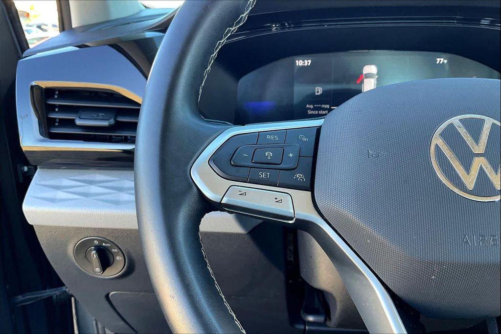 used 2024 Volkswagen Taos car, priced at $18,573