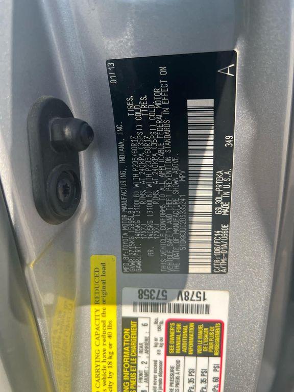 used 2013 Toyota Sienna car, priced at $9,895