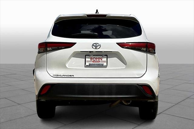 used 2022 Toyota Highlander car, priced at $29,895