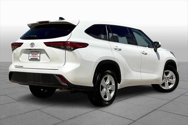 used 2022 Toyota Highlander car, priced at $29,895