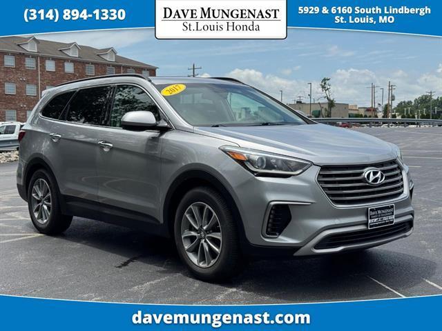 used 2017 Hyundai Santa Fe car, priced at $11,298