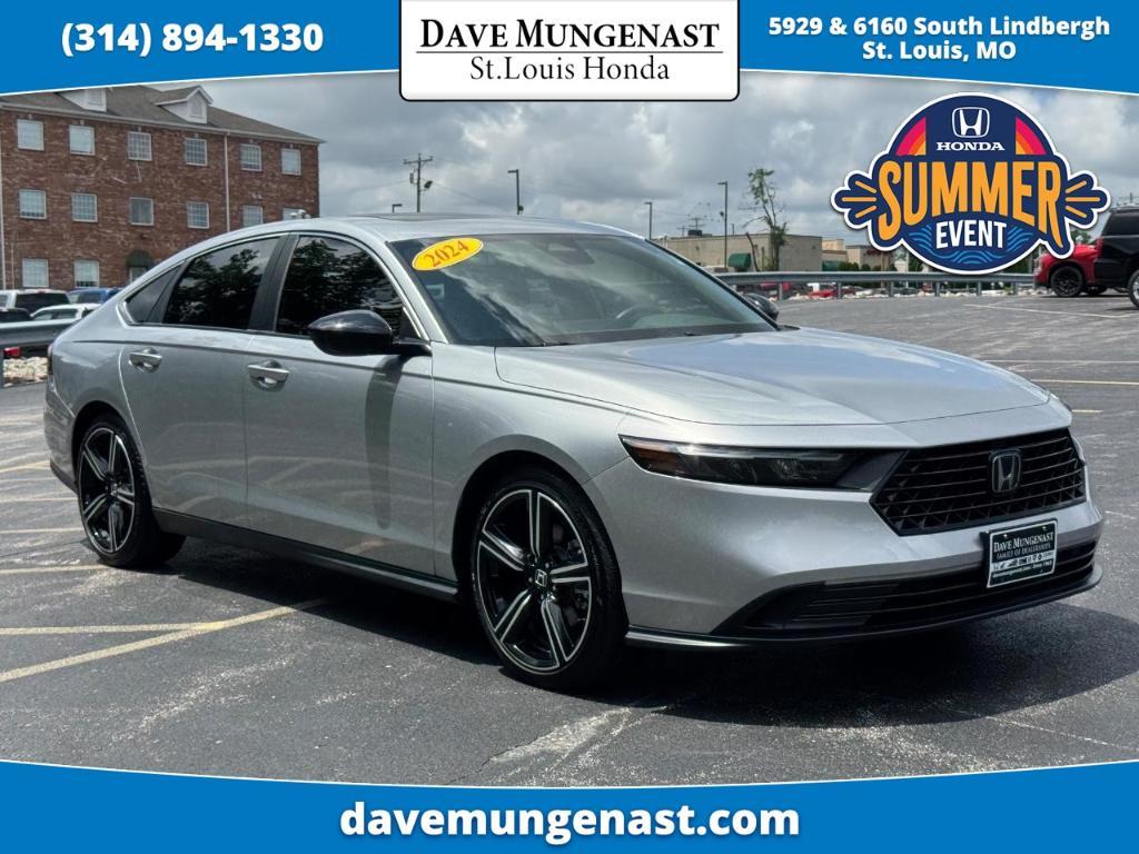 used 2024 Honda Accord Hybrid car, priced at $30,610