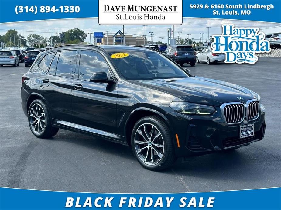 used 2022 BMW X3 car, priced at $30,705