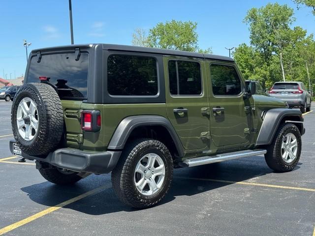 used 2022 Jeep Wrangler Unlimited car, priced at $29,601
