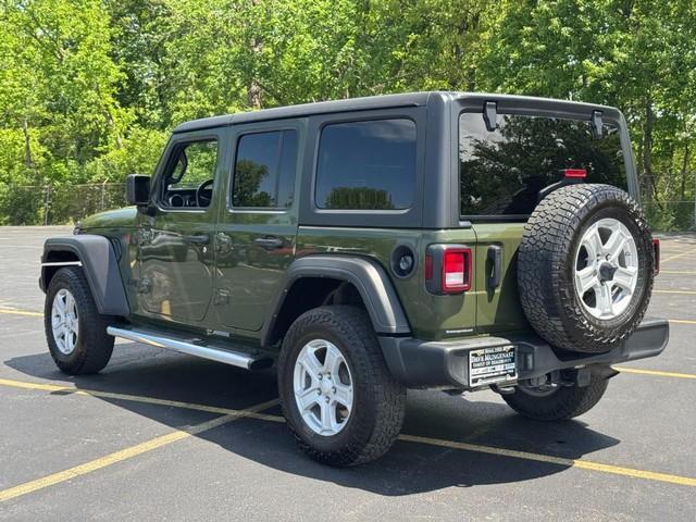 used 2022 Jeep Wrangler Unlimited car, priced at $29,601