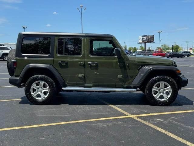 used 2022 Jeep Wrangler Unlimited car, priced at $29,601