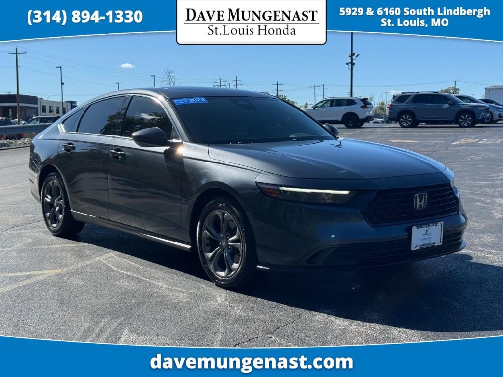 used 2024 Honda Accord car, priced at $27,947