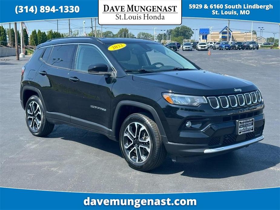 used 2022 Jeep Compass car, priced at $23,862