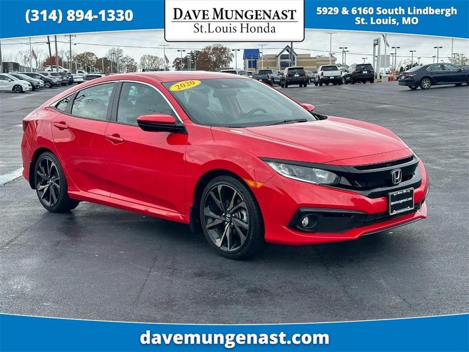 used 2020 Honda Civic car, priced at $22,999