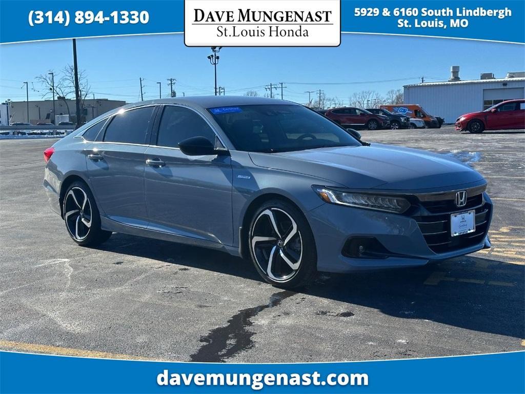 used 2022 Honda Accord Hybrid car, priced at $28,499