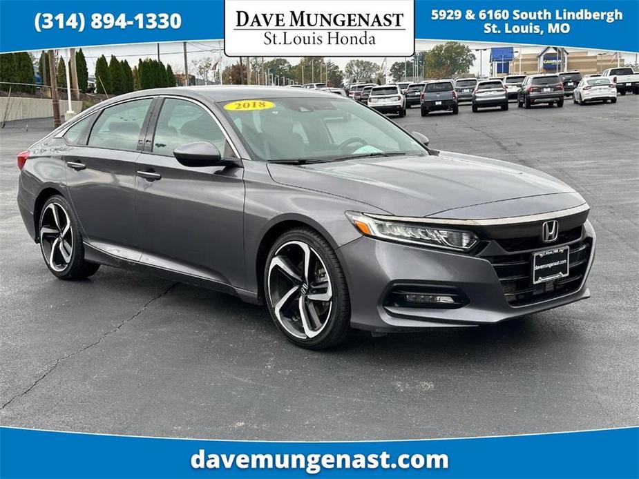 used 2018 Honda Accord car, priced at $19,812