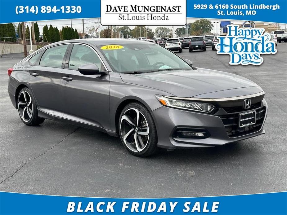 used 2018 Honda Accord car, priced at $18,531