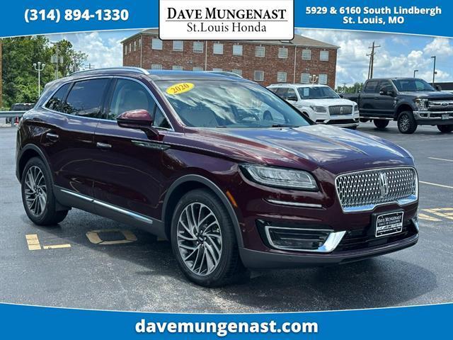 used 2020 Lincoln Nautilus car, priced at $26,901