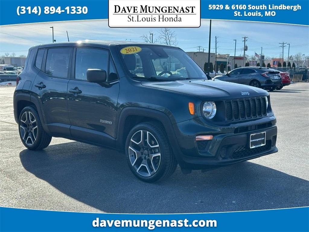 used 2021 Jeep Renegade car, priced at $18,301