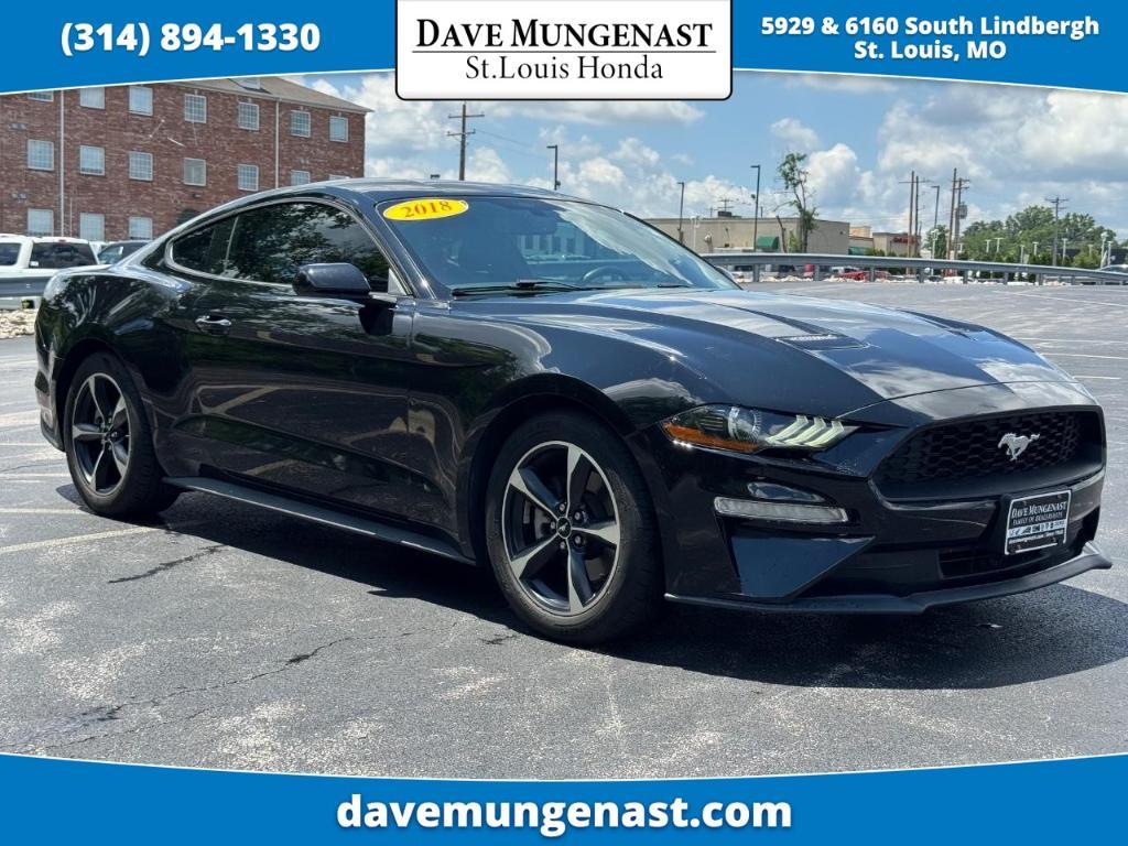used 2018 Ford Mustang car, priced at $18,999