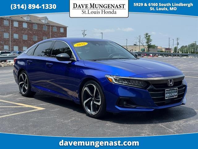 used 2022 Honda Accord car, priced at $24,499