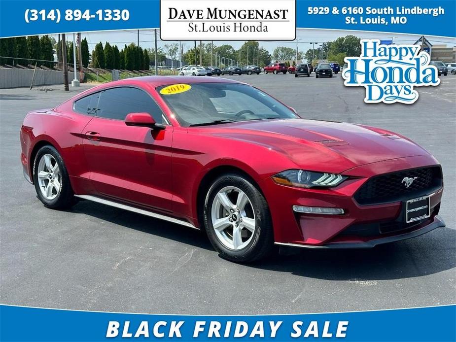 used 2019 Ford Mustang car, priced at $19,306