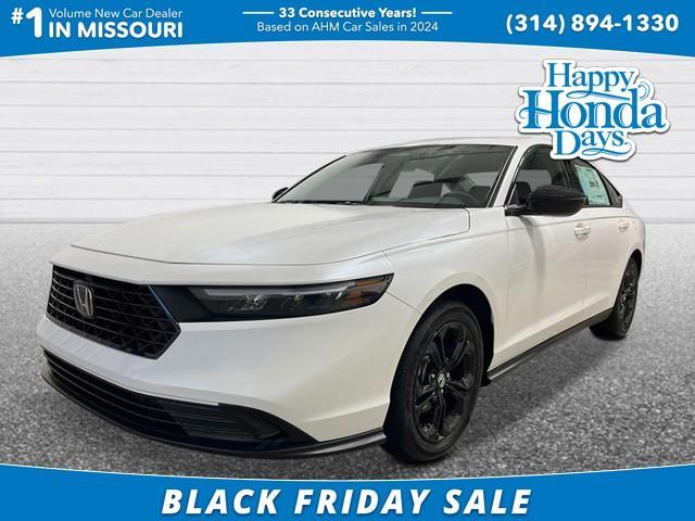 new 2025 Honda Accord car, priced at $30,896
