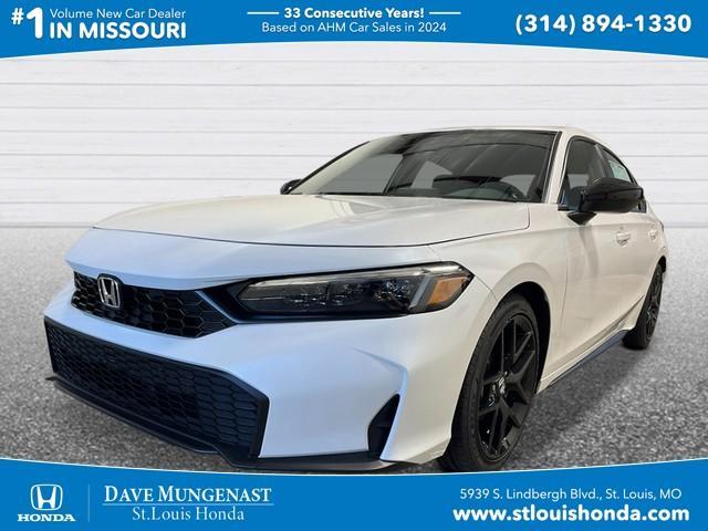 new 2025 Honda Civic car, priced at $29,100